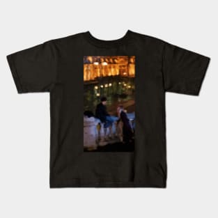 Before Sunrise Film Painting Kids T-Shirt